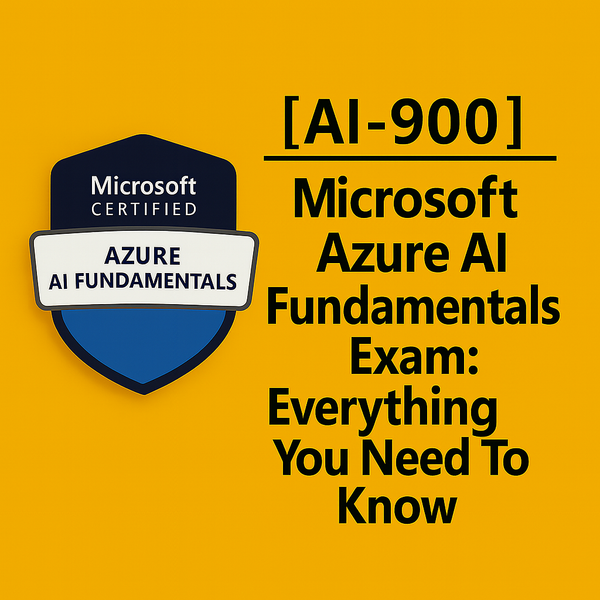 AI-900: Microsoft Azure AI Fundamentals